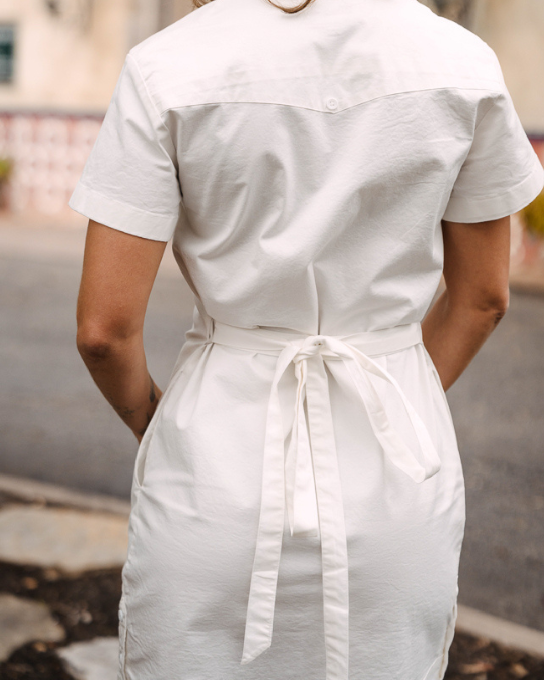Tejas Guayabera Dress - Kyle