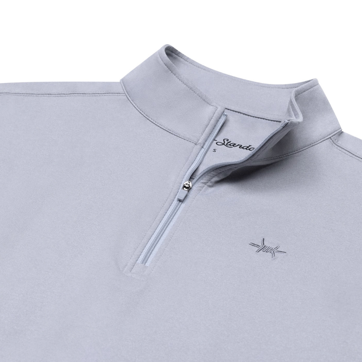 Performance Hybrid Quarter Zip - Mist