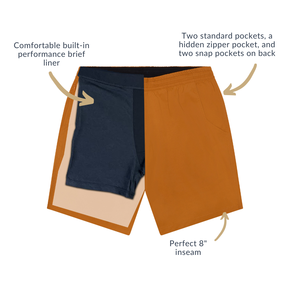 Short de cyclisme pour homme - Respirant - Rembourrés en gel Short de cyclisme pour homme - Respirant - Rembourrés en gel