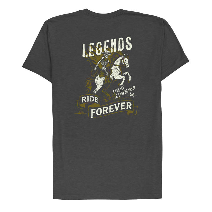Heritage Printed Tee - Legends Ride Forever