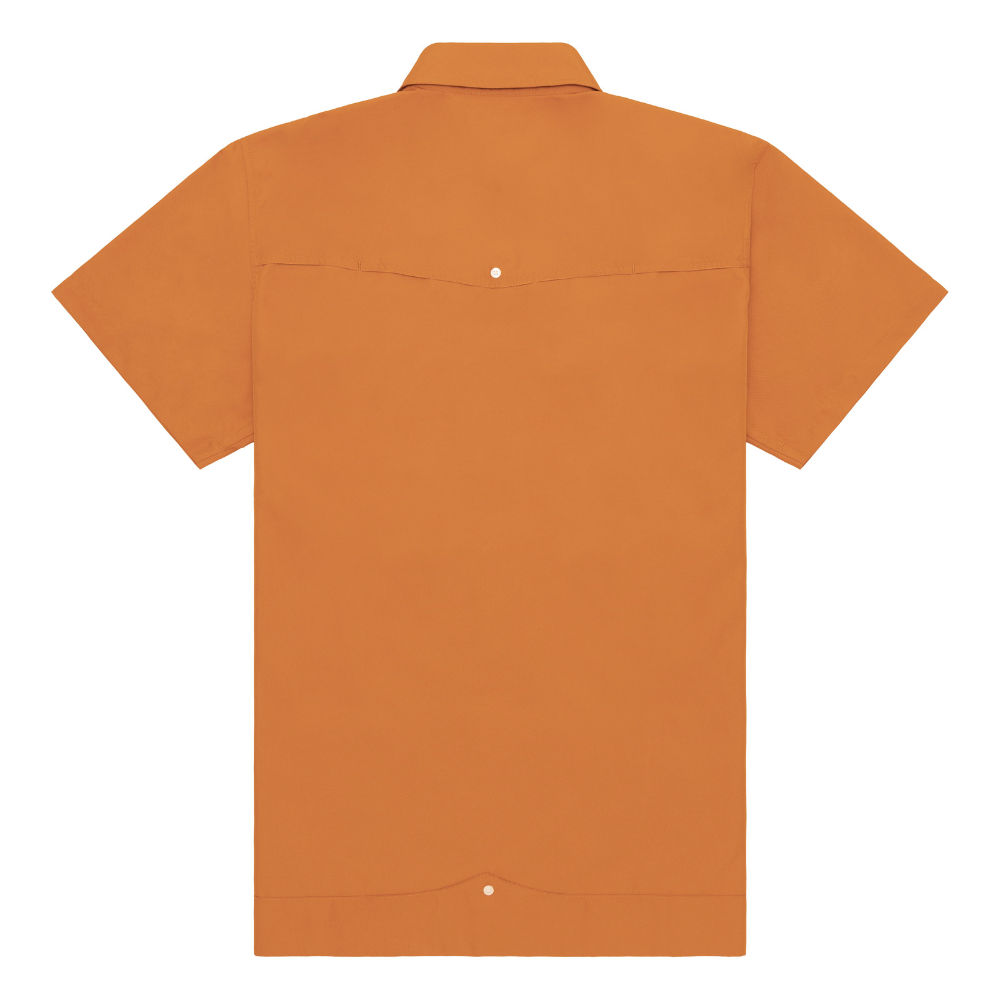 Guayabera Libre - Solid Burnt Orange