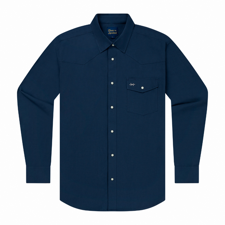 Western Field Shirt - Navy