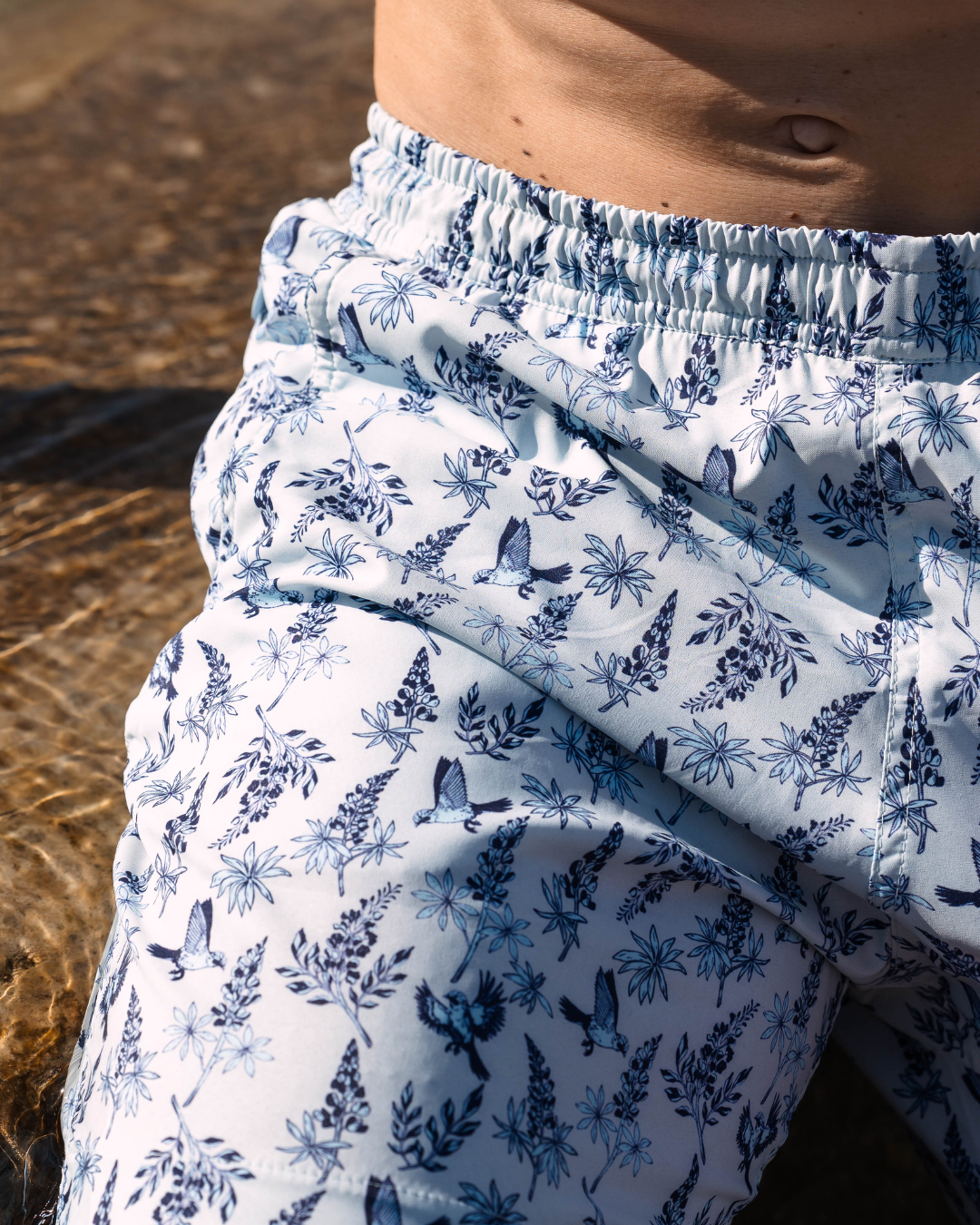 Waterloo Swim Shorts - Bluebonnet 7" Inseam