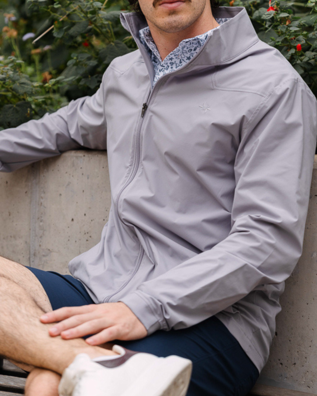 Canyon Windbreaker - Mockingbird Gray