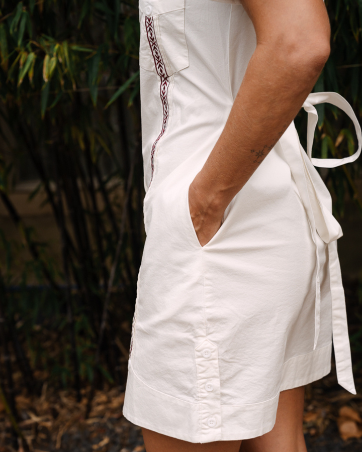 Tejas Guayabera Dress - Kyle