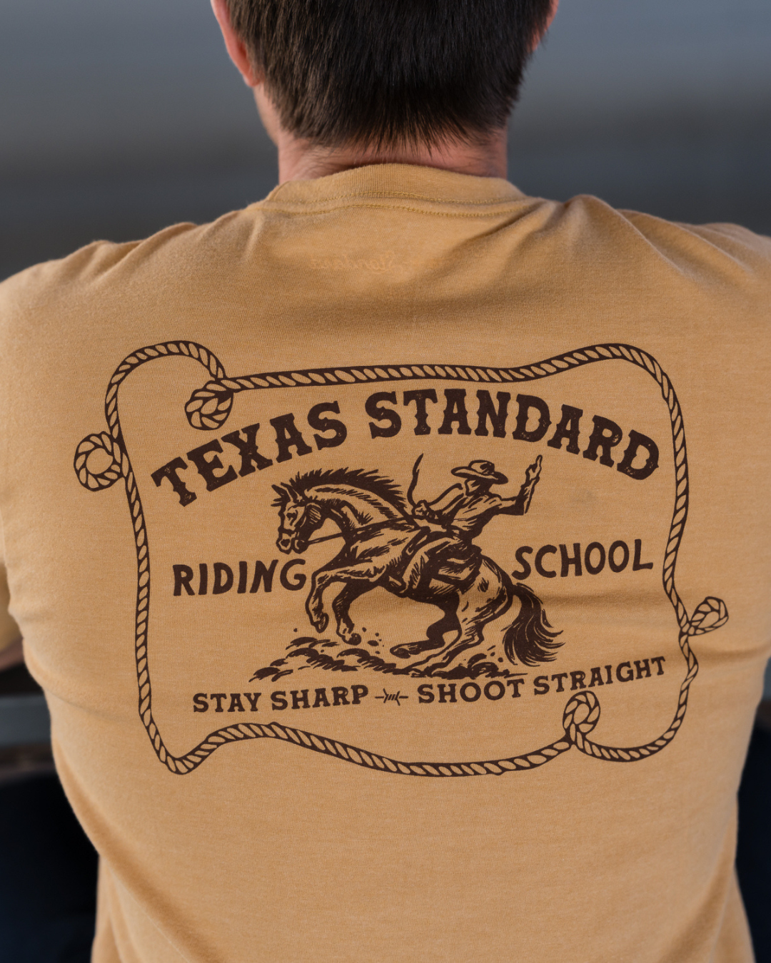 Heritage Printed Tee - Riding School