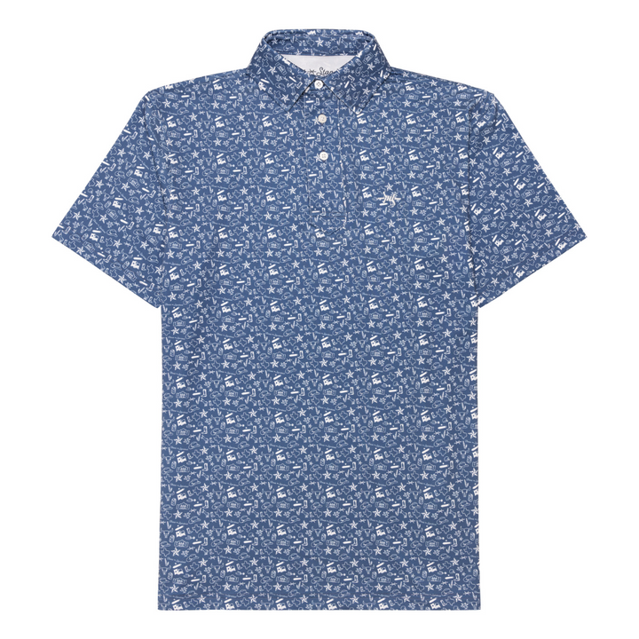 Texas Traditions Polo - Republic Navy