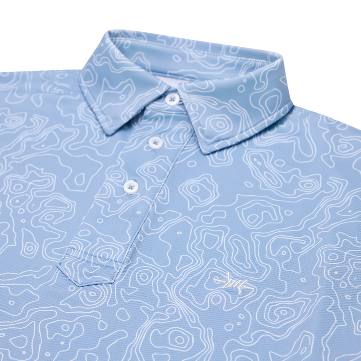 Big Bend Topo Polo - Heron