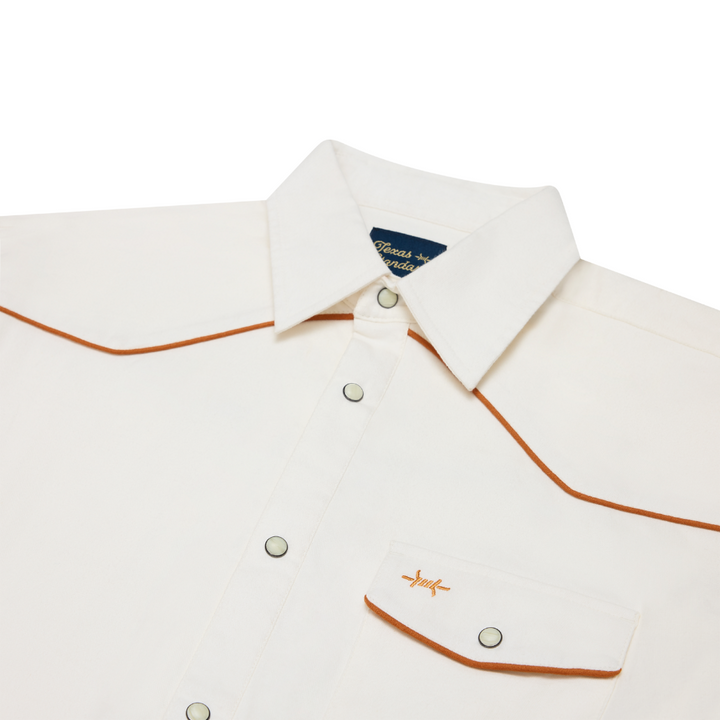 Lariat Ranger Shirt - Short Sleeve - Burnt Orange