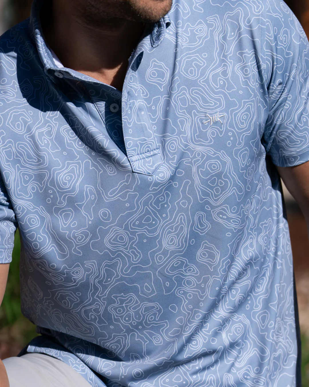 Big Bend Topo Polo - Heron