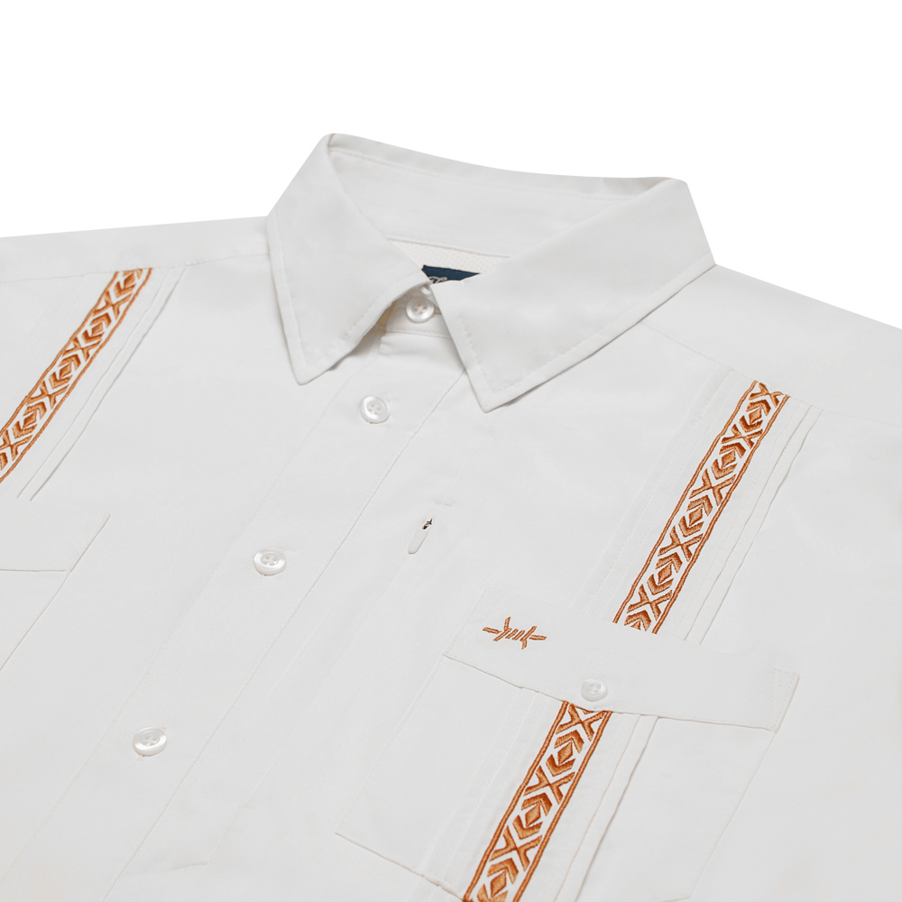 Guayabera Libre - Burnt Orange