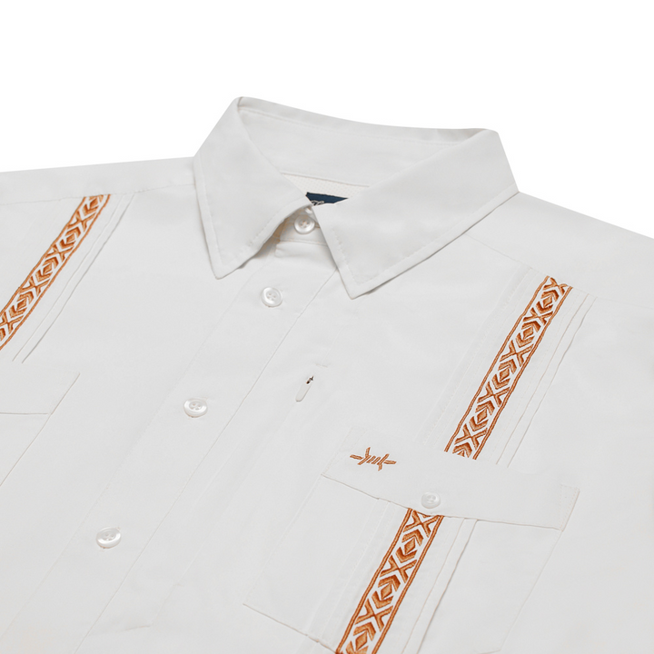 Guayabera Libre - Burnt Orange