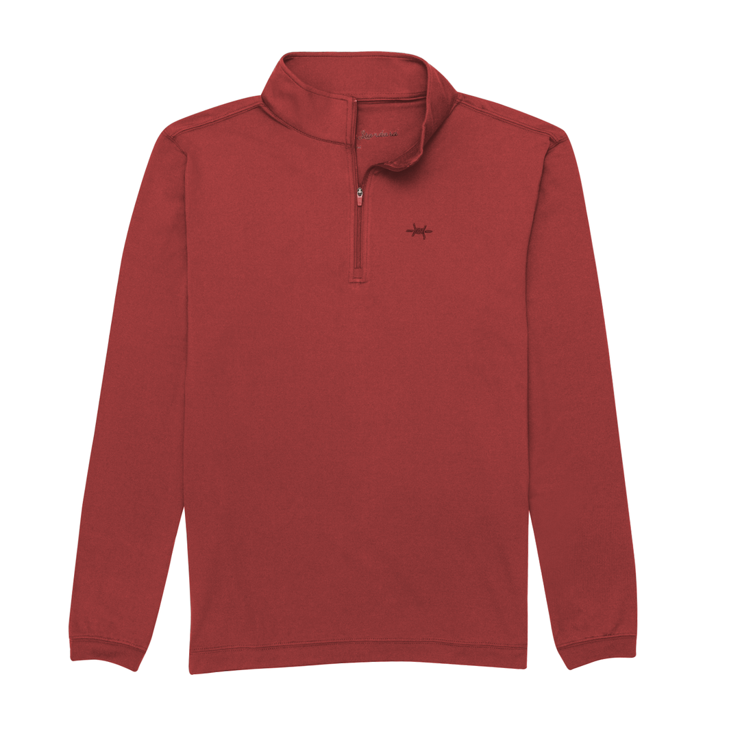 Performance Hybrid Quarter Zip - Chiltepin