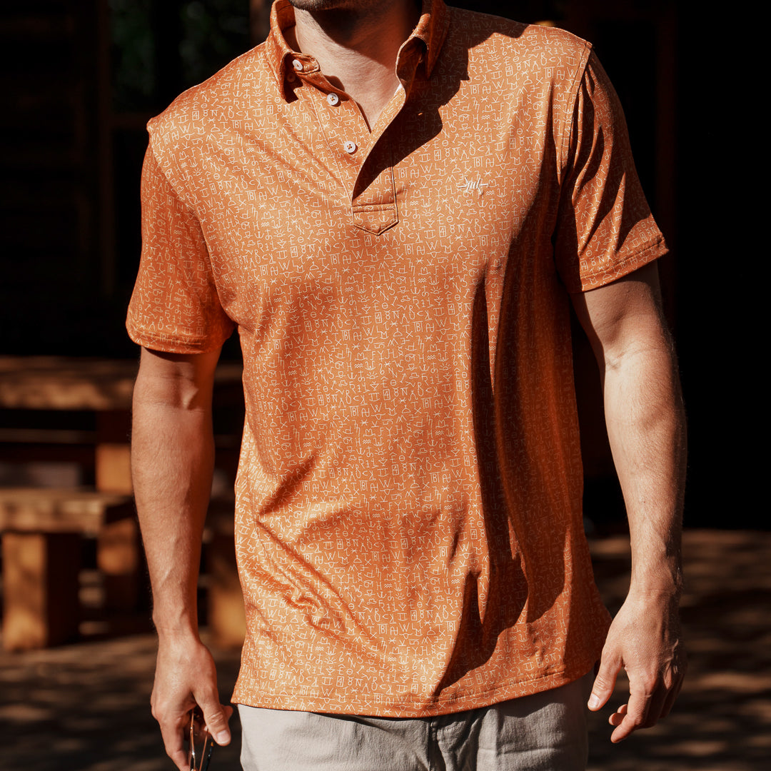 Chisholm Traditions Polo - Burnt Orange