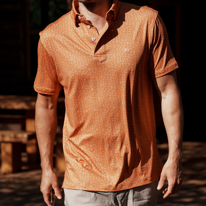 Chisholm Traditions Polo - Burnt Orange