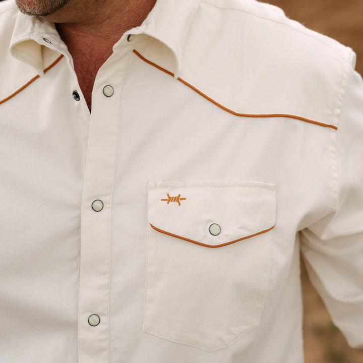 Lariat Ranger Shirt - Burnt Orange