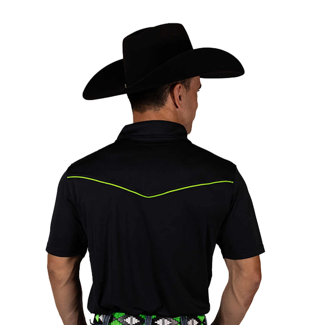 Lariat Western Polo - Austin Gamblers