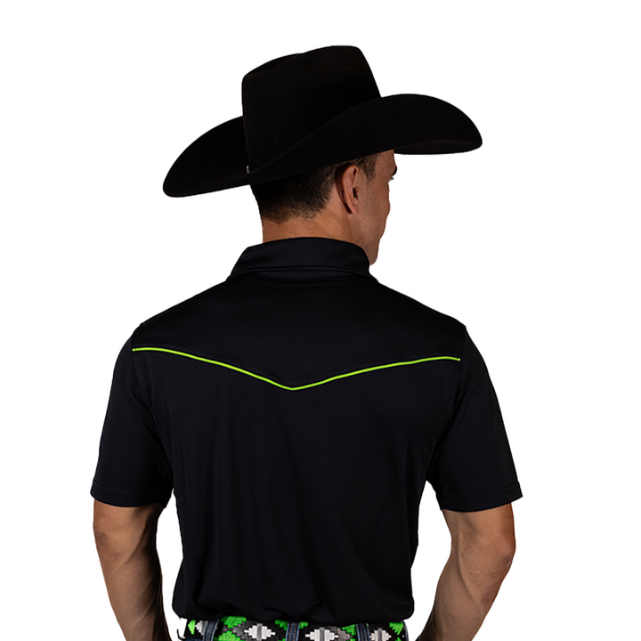 Lariat Western Polo - Austin Gamblers