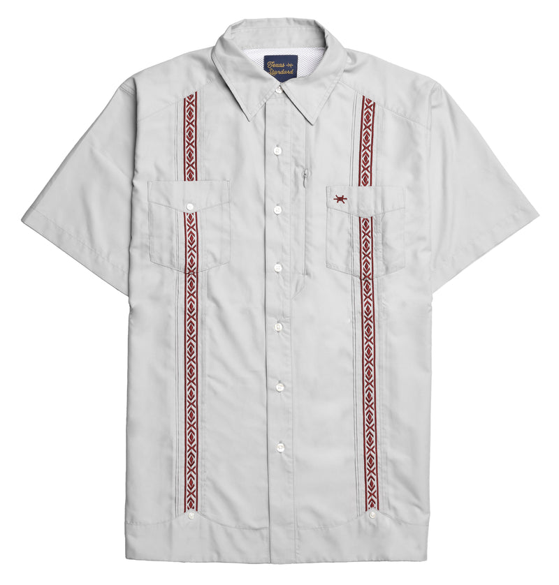 Guayabera Libre - Maroon
