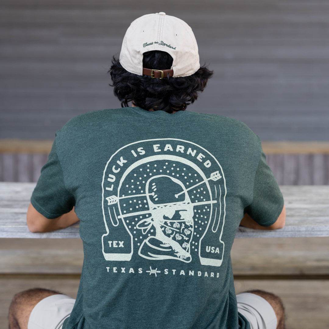 Heritage Printed Tee - Luck Is Earned