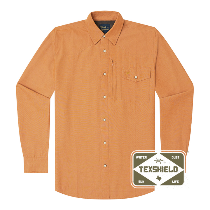 Western Field Shirt - Burnt Orange