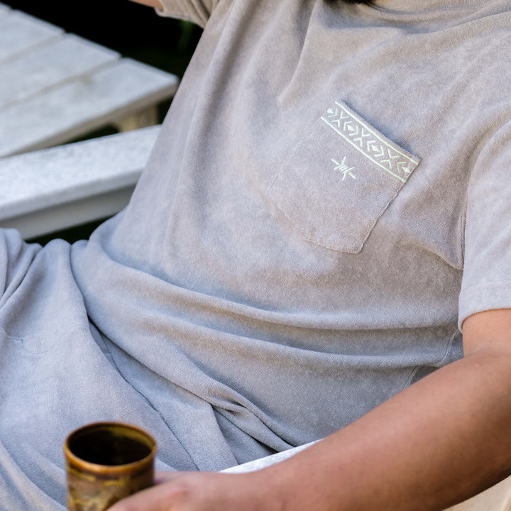 Terlingua Terry Cloth Tee - Mockingbird Gray