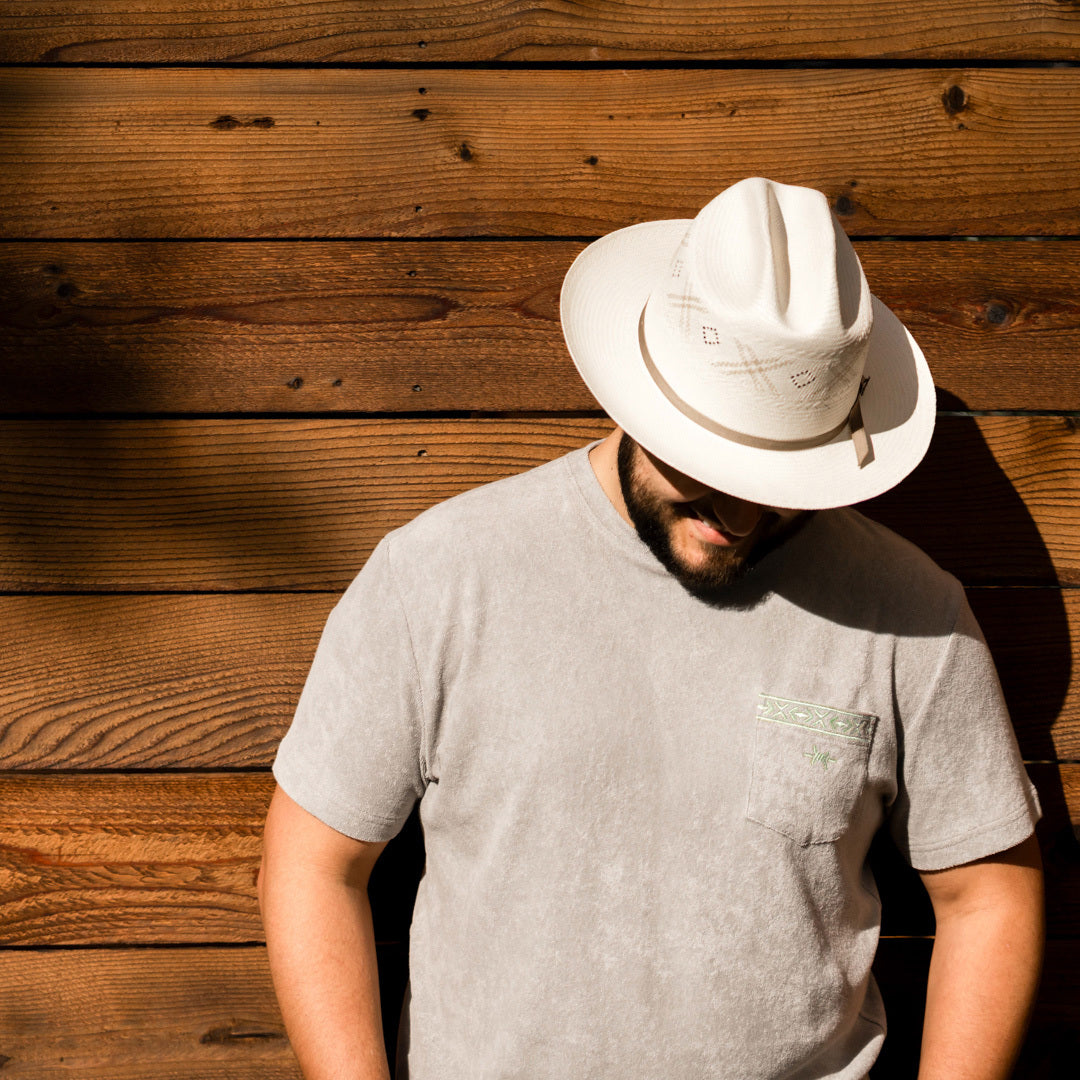 Terlingua Terry Cloth Tee - Mockingbird Gray