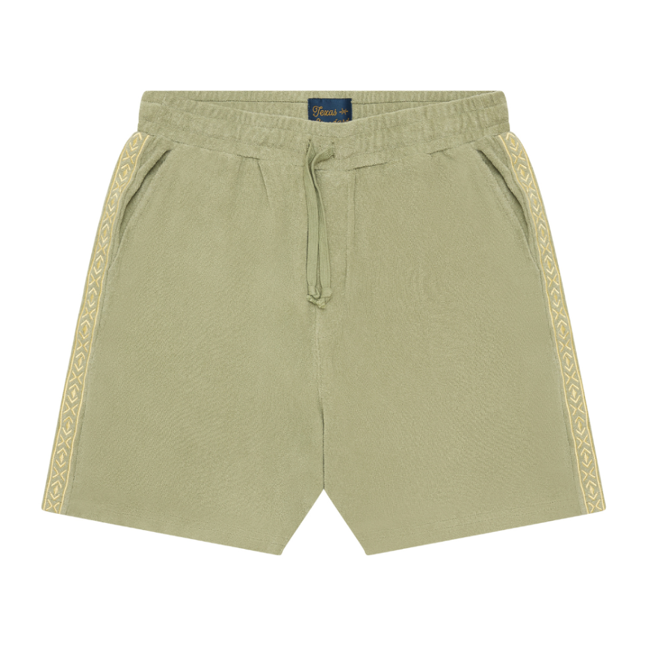 Terlingua Terry Cloth Short - Agave Green