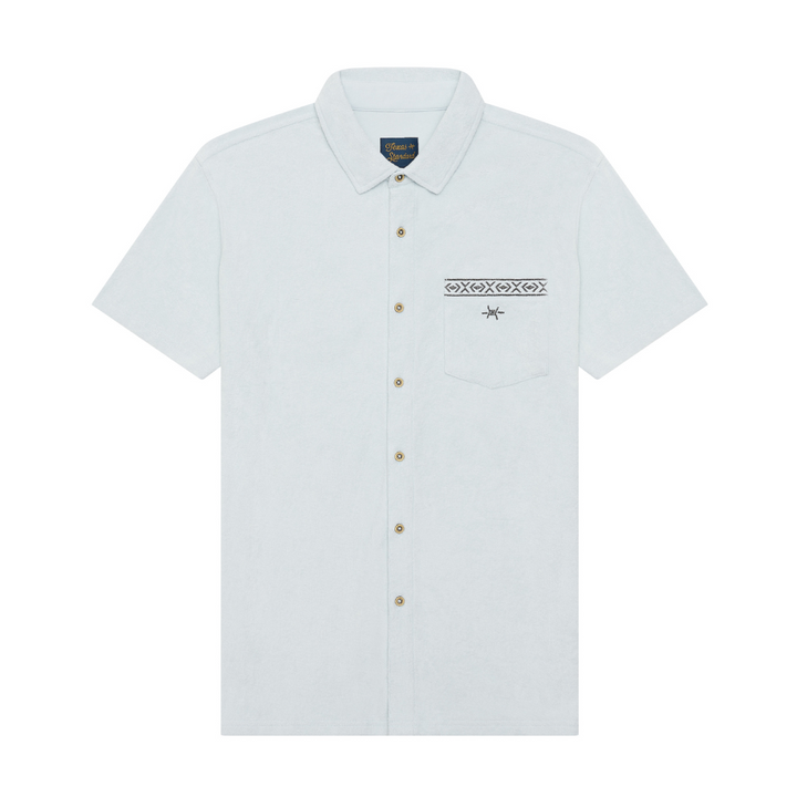 Terlingua Terry Cloth Shirt - Mineral Blue