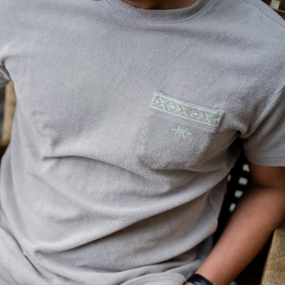 Terlingua Terry Cloth Tee - Mockingbird Gray