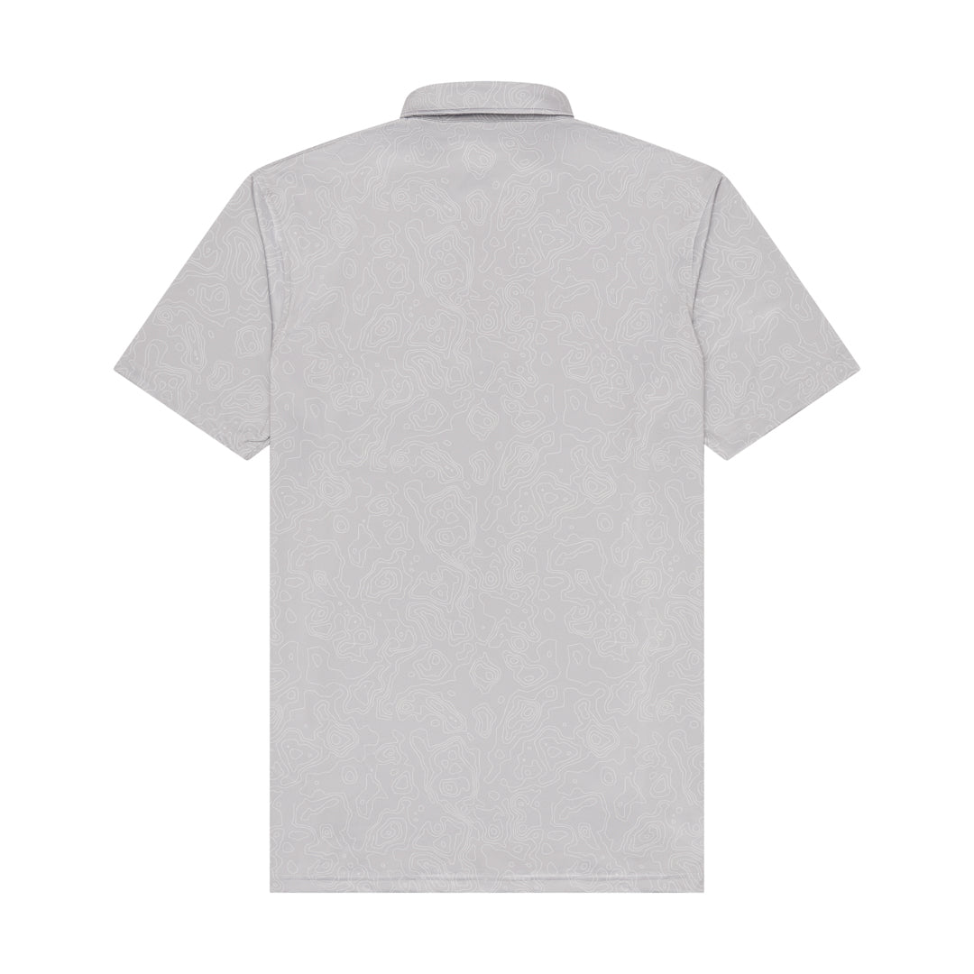 Big Bend Topo Polo - Mockingbird Gray