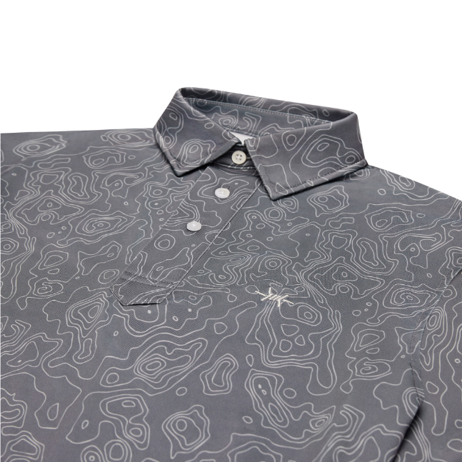 Big Bend Topo Polo - Gunpowder Gray