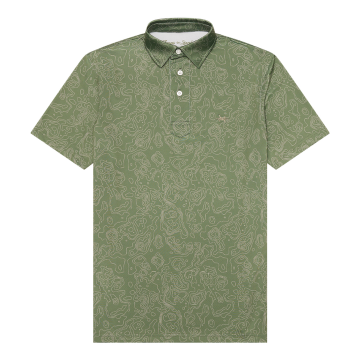 Big Bend Topo Polo - Agave