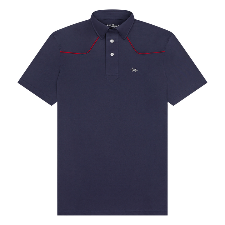 Lariat Western Polo - Lone Star