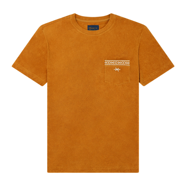 Terlingua Terry Cloth Tee - Burnt Orange – Texas Standard
