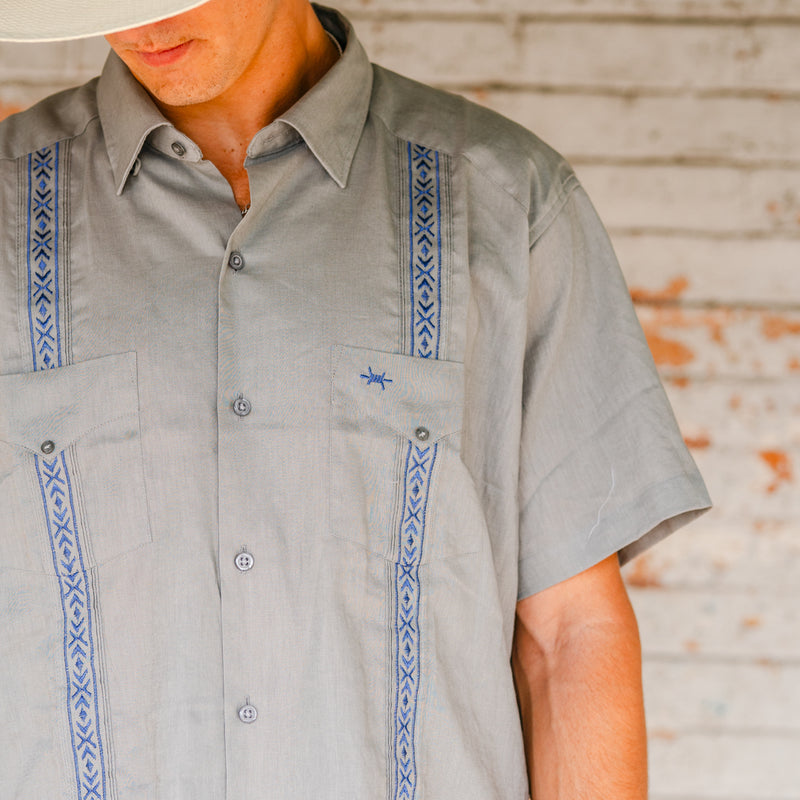Tejas Guayabera - Piedra Azul