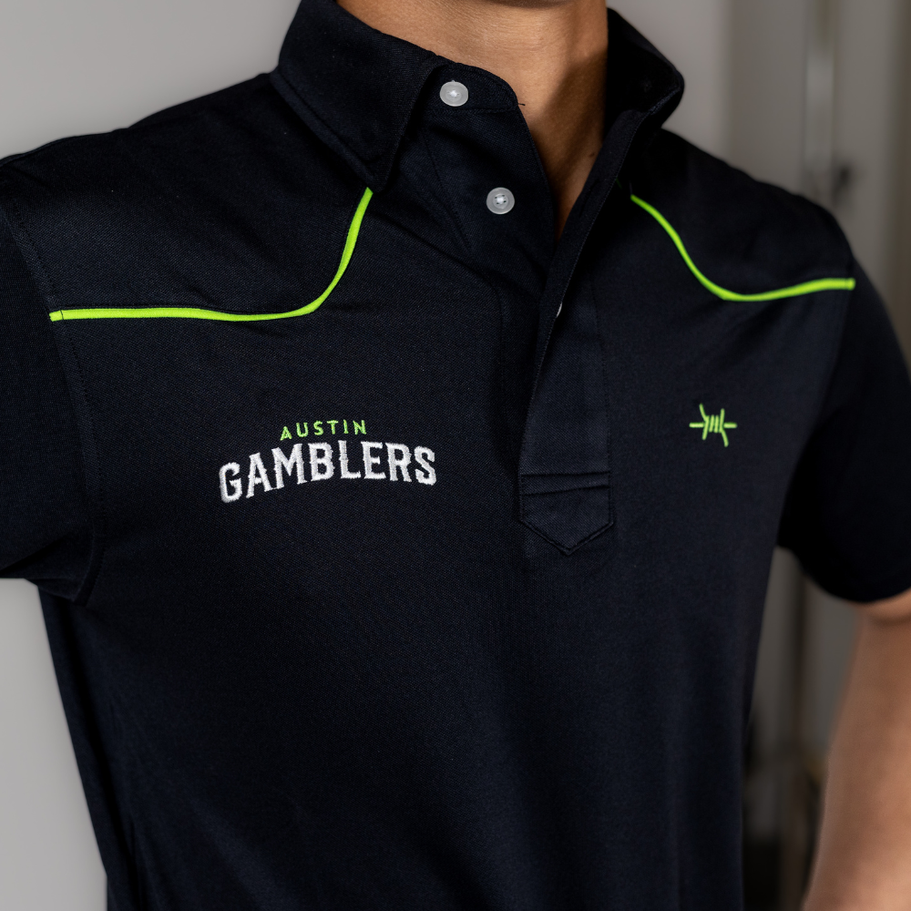 Austin trading shop company polo shirts