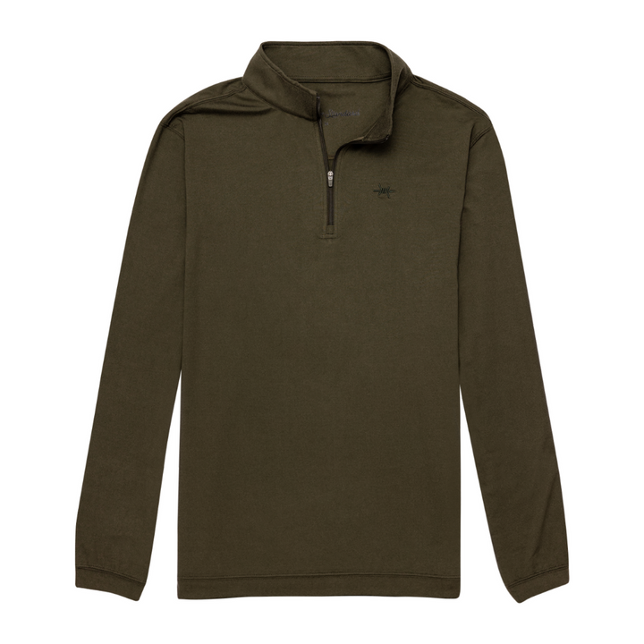 Performance Hybrid Quarter Zip - Guadalupe Green