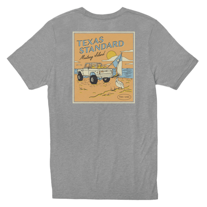 Landmark Heritage Printed Tee - Mustang Island