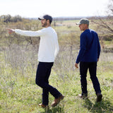 Standard Long-Sleeve Tee - Republic Navy - Texas Standard