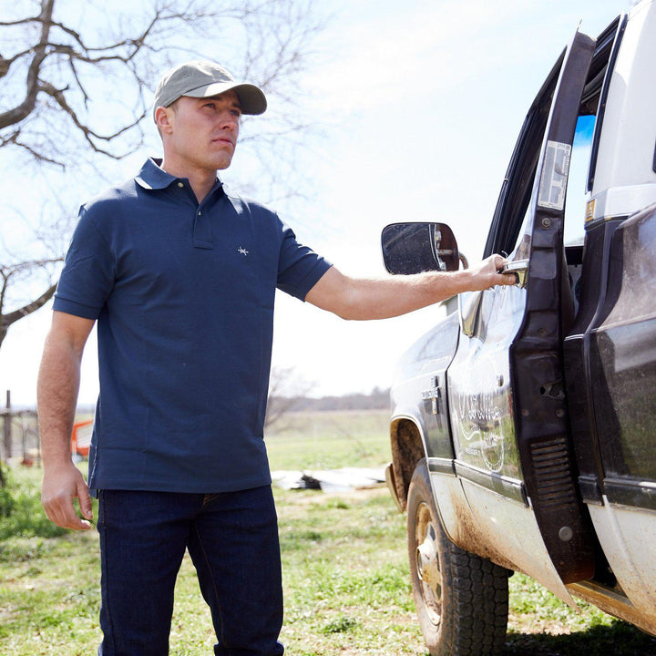 Standard Polo - Republic Navy - Texas Standard