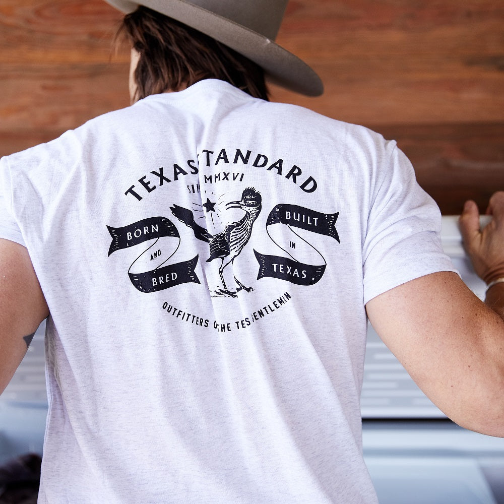 Heritage Printed Tee - Born and Bred - Texas Standard