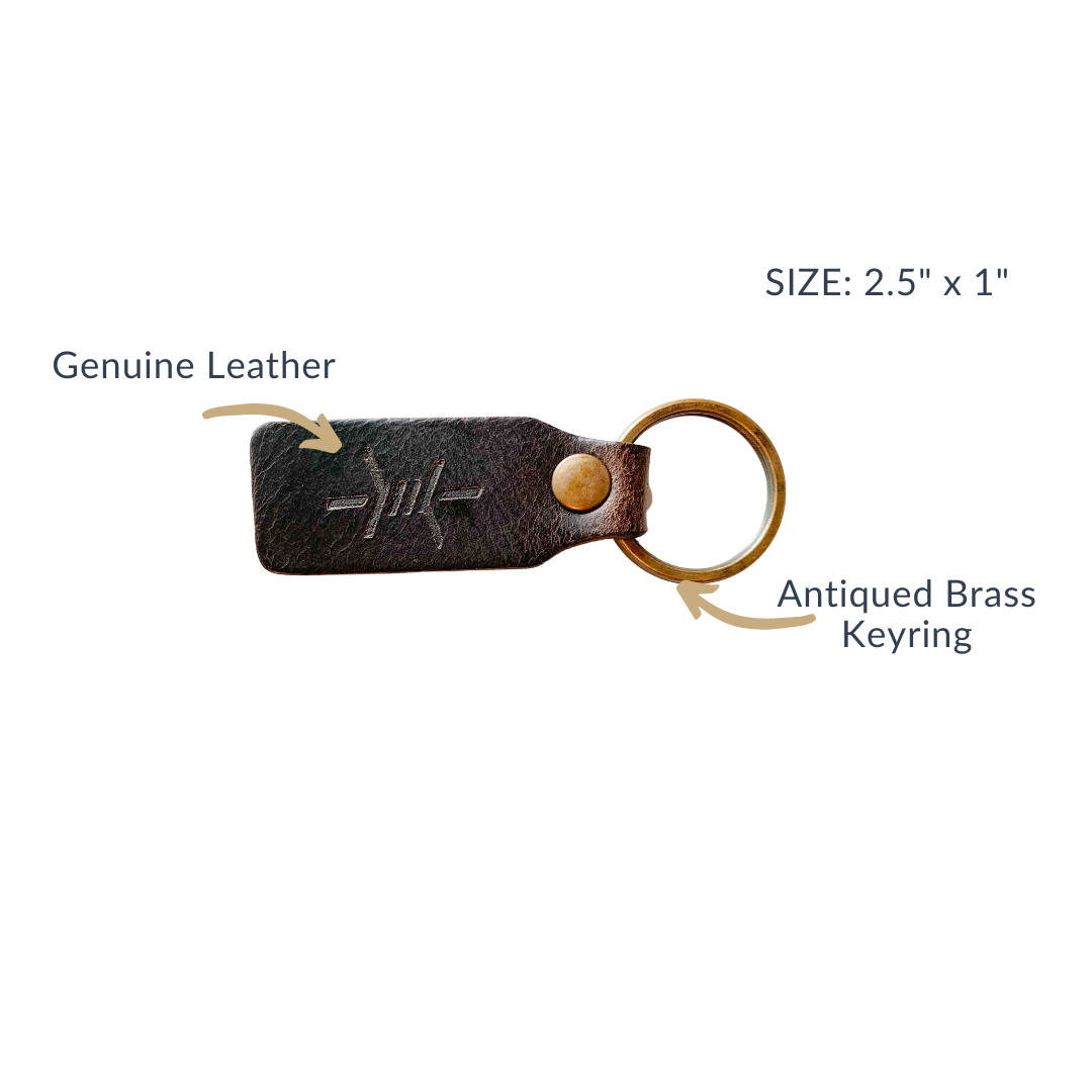Leather Key Fob