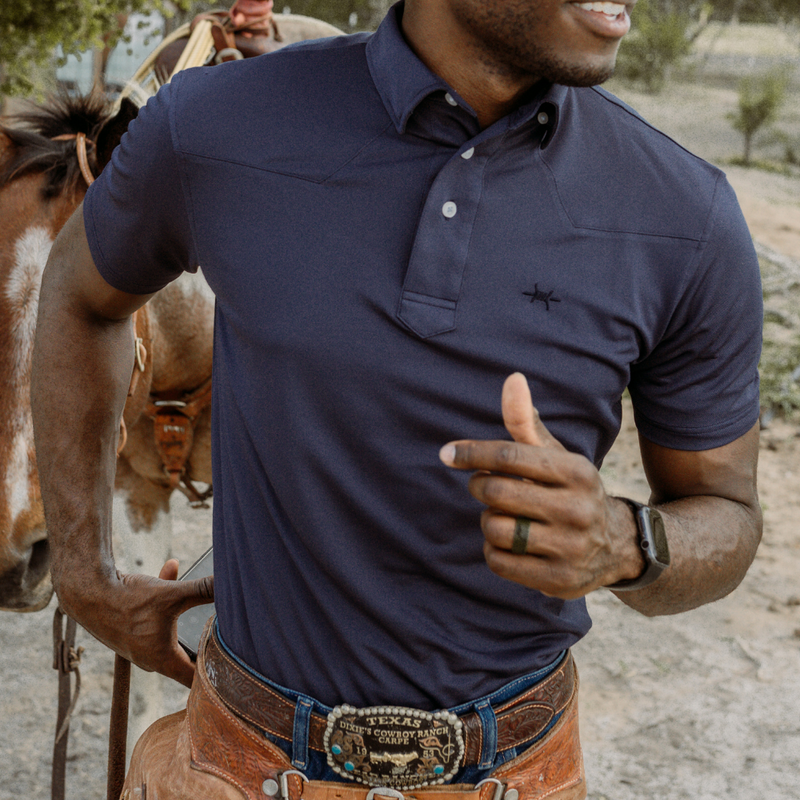 Modern Western Polo - Republic Navy