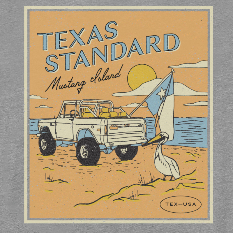 Landmark Heritage Printed Tee - Mustang Island