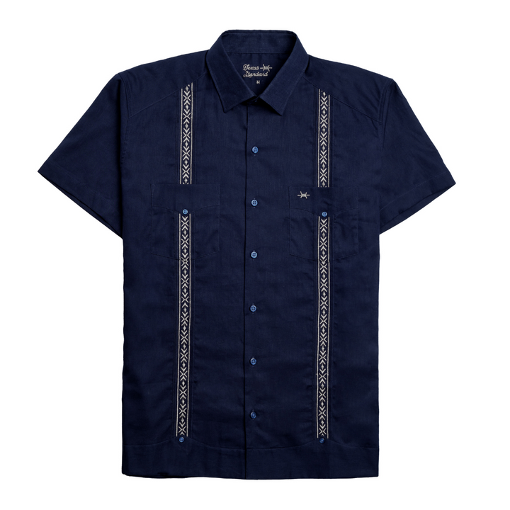 Tejas Guayabera - Armada Plata