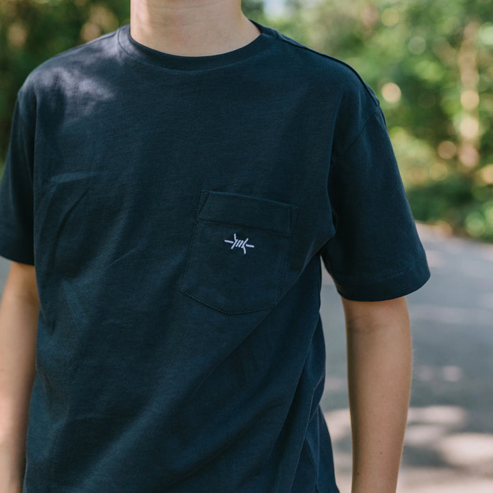 Youth Pocket Tee - Republic Navy - Texas Standard