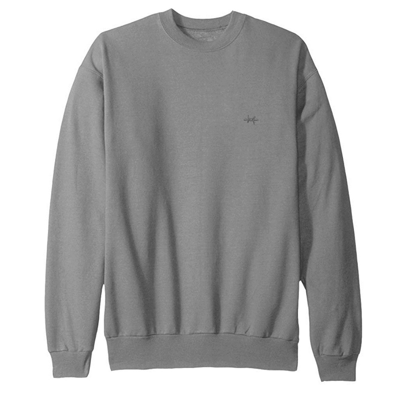 Throwback Sweatshirt - Mockingbird Gray - Texas Standard