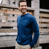 Standard Long-Sleeve Tee - Republic Navy - Texas Standard