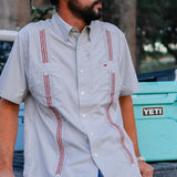 Guayabera Libre - Maroon